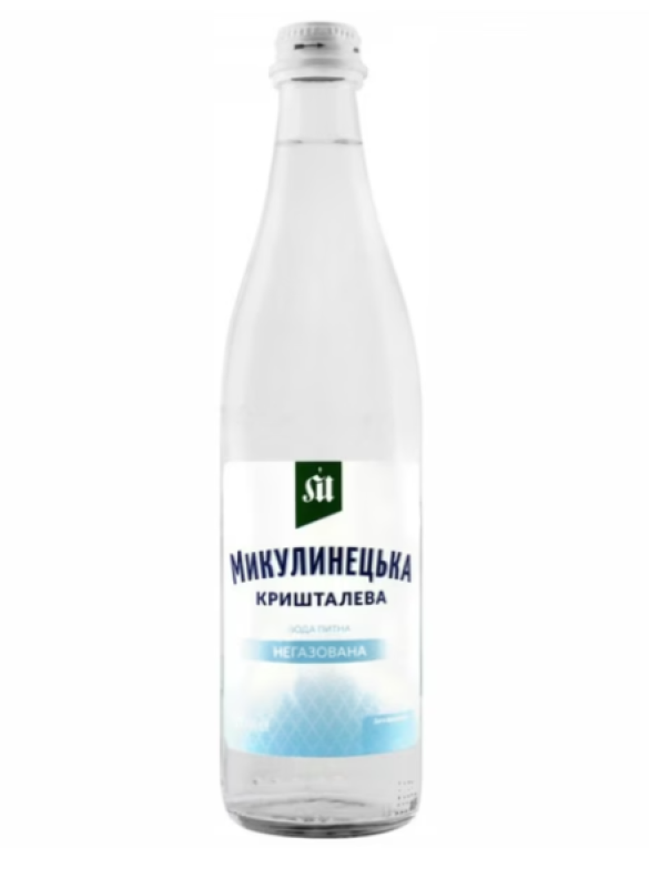 Вода Микулинецька 0.5л скло