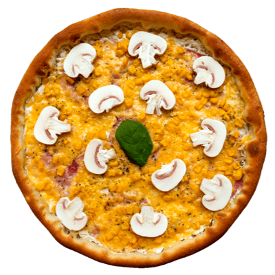 піца bianca con funghi (50 cm)