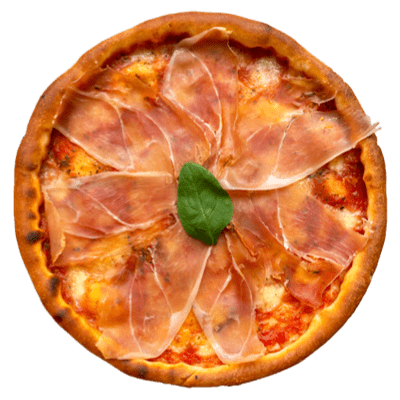 піца маrgherita, crudo (50 cm)